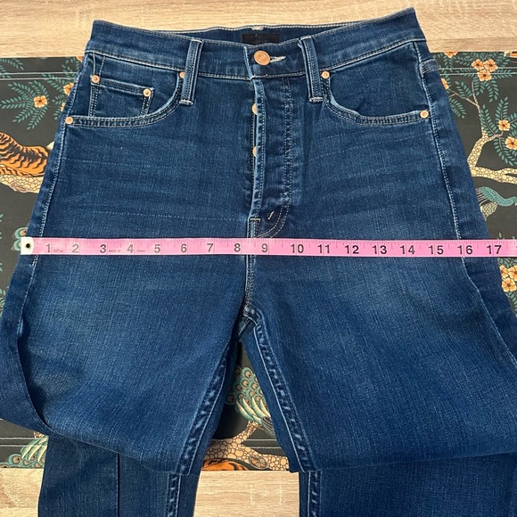 MOTHER Denim The Tomcat, Snipped in the Bud, Size 26, VGUC - Picture 13 of 14